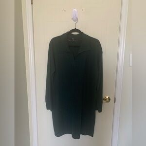 Green sweater dress. Worn once. XL